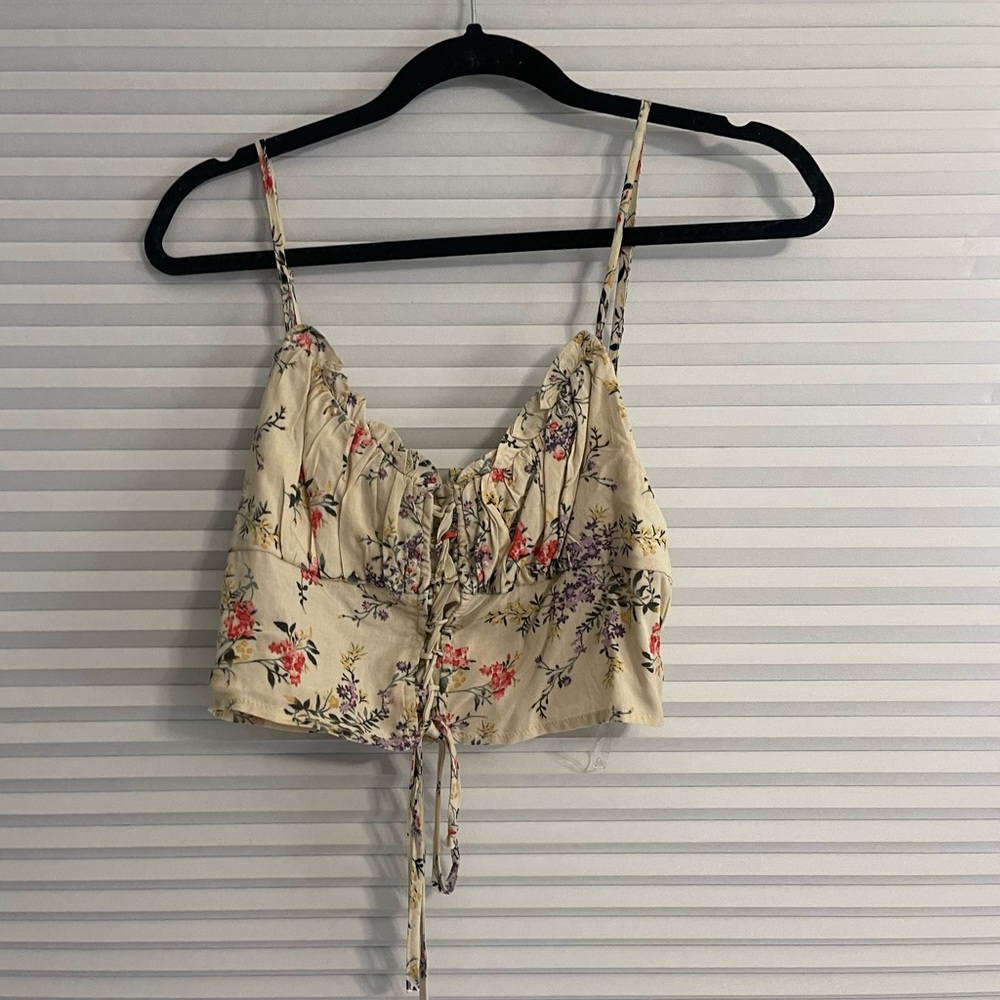 Windsor Floral Crop Top